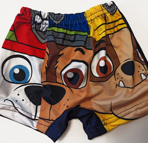 Malla Sunga Niño Filtro Uv Paw Patrol Patrulla Canina Marsha