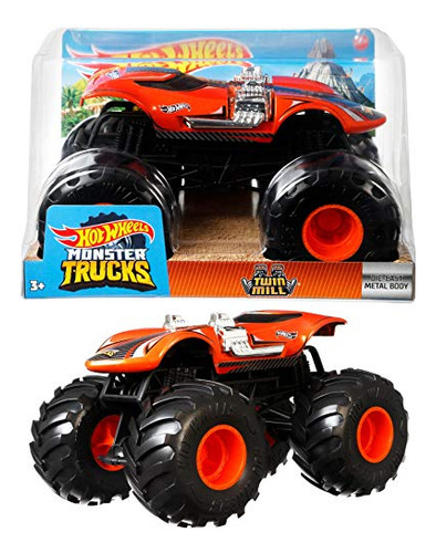 Vehículo Hot Wheels Monster Truck A Escala 124 De Doble Moli