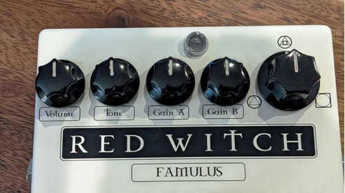 Red Witch Famulus Overdrive Distortion Pedal Dual