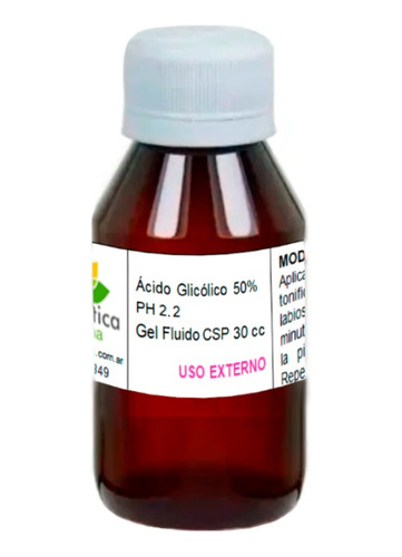 Acido Glicolico 50% Peeling Acne Cicatrices Arrugas Estrias