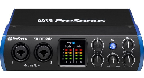 Presonus Studio 24c Interfaz De Audio Usb-c