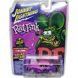 Johnny Lightning Salão Diecast 4 - 1965 Vw Beetle Rat Fink