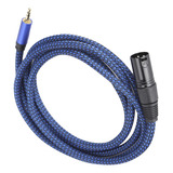 Cable De Señal Balanceado Jorindo Xlr A Jack De 3,5 Mm Xlr A