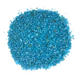 Cascalho Areia Grossa Aquário Cor Azul Claro 2kg - Substrato