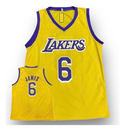 Regata De Basquete Bulls Lakers Golden P M G E Gg Dryfit 