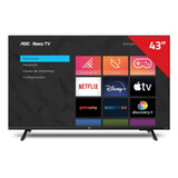 Smart Tv 43'' Full Hd Com Roku Tv 43s5135/78g Aoc Bivolt