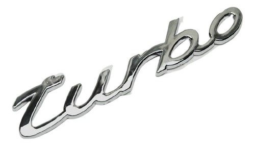 Emblema Insignia Universal Cromo Metal Turbo Estilo Porsche Foto 2