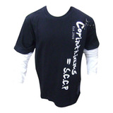 Camisa Do Corinthians Infantil  Manga Longa - Bw182