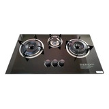 Cocina Encimera A Gas Tope Vidrio 3 Platos Con Chispero