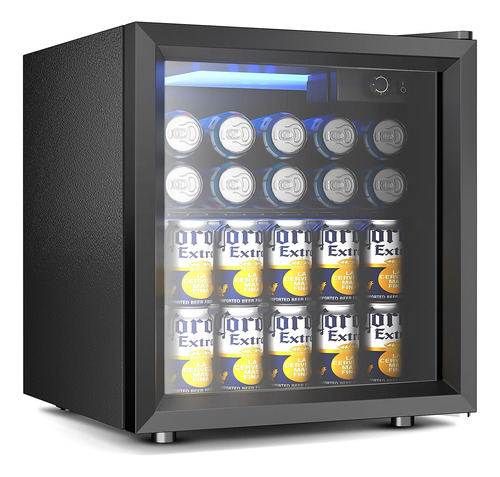 Euhomy Refrigerador De Bebidas Para 55 Latas, Mini Refrigera