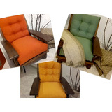 Almohadon De 60x60x15 Para Sillon Jackard Envio 