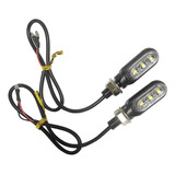 Intermitentes Para Moto, 2 Unidades, 3 Led, Índica