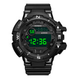 Reloj De Cuarzo En V, Moderno, Led, Digital, Fecha, Deporte