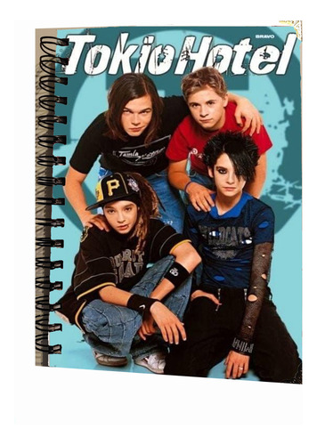 Agenda Tokio Hotel + Llaveros + Imanes + Sticker + Regalo