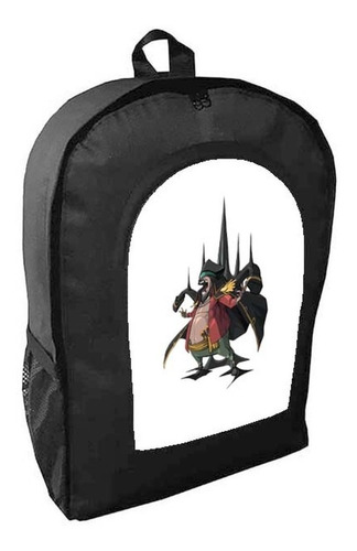 Mochila Negra Anime One Piece Adulto / Escolar M9