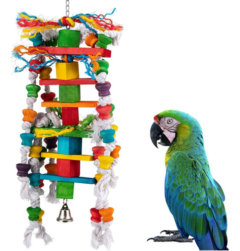 Chewing Toys Mewtogo, Pájaro Loro Grande Para Cacatúas, Áfri