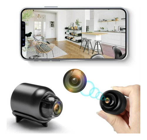 Mini Camara De Seguridad Espia Full Hd 1080 Sensor De Movimi