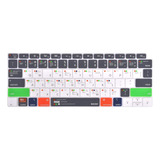 Protector De Teclado Shorcuts Mac Os X Para Macbook Air 2018