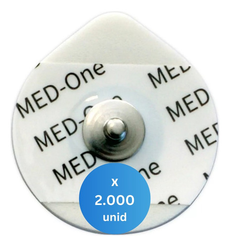 Electrodos Descartables Ecg Med-one Para Adultos X 2000 U