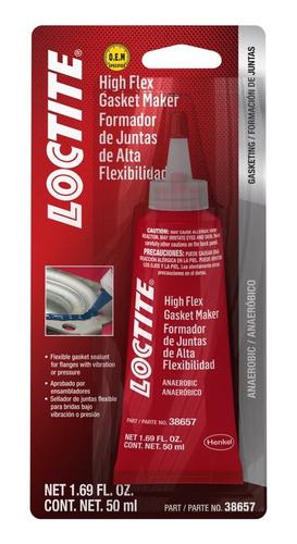 Loctite High Flex Gasket Maker Formador De Juntas Tubo 50ml