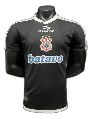 Camisa Corinthianss Retro Mundial 2000 Batavo