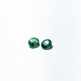 Alexandrita  Par  Natural! 4,5mm X 3.5mm, 0,60 Quilates!