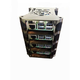 Soporte Case Raspberry Pi 1, 2, 3, 4 Apilable Optimo Cluster