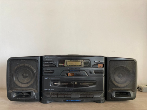 Grabadora Jvc Pc-x110 Boombox Cd Cassette Fm/am Portable