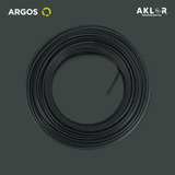 Cable Eléctrico Negro Flexible Calible 12 Argos 100 Metros