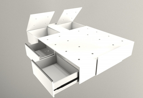 Box Base P- Sommier Adaptable 140- 160 4 Cajones-cod. 6423 P