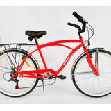 Bicicleta Mao Playera Full 6 Velocidades Hombre Rodado 26