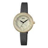 Reloj Q&q Análogo Mujer Qz41-407