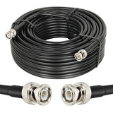 Mookeerf Cable Coaxial Bnc Macho A Bnc Macho De 100 Pies,cab