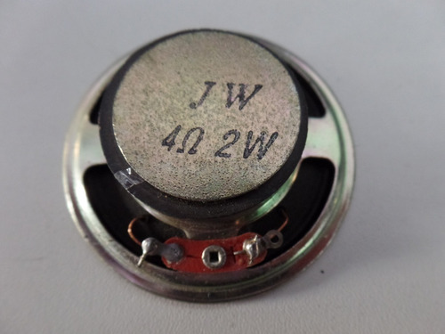 Mini Alto Falante Jw 4 Ohms 2 Watts 