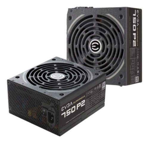 Fonte Alimentação Gamer Evga 750w P2 80+plus Modelar P/ Pc