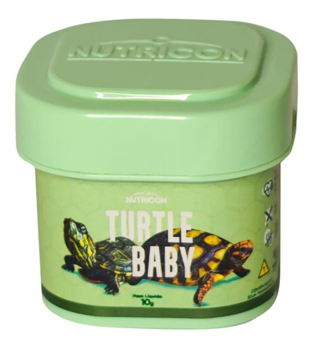 Ração Para Filhote De Tartaruga - Turtle Baby 10g Nutricon