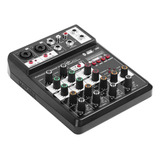 4 Mini Consola Mezcladora Multifuncional Ajustable