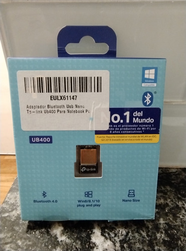 Adaptador Bluetooth Usb Nano Ub400 Tp-link **impecable**