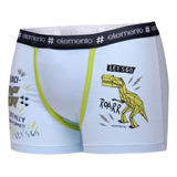 Boxer Elemento Varon Pack X12 Algodon Y Lycra