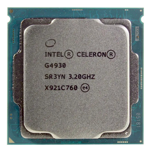 Procesador Intel Celeron G4930 Novena Gen. 3.2ghz Soket 1151