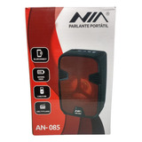 Parlante Portatil Bluetooth Recargable Nia An-085