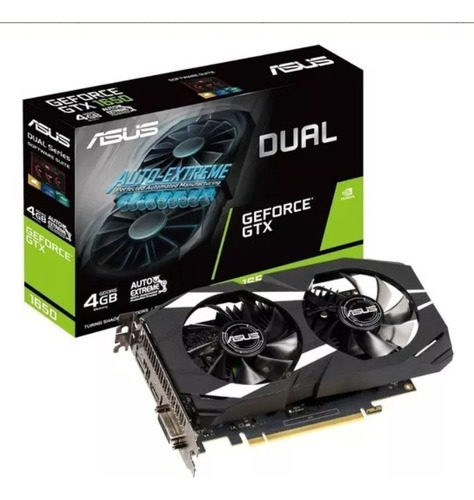 Tarjeta De Video Nvidia Asus Geforce Dual Gtx 1650 4 Gb