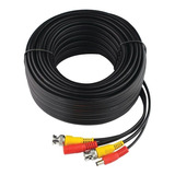 Rollo Cable Coaxial Siames 30mts 100% Cobre Video Corriente