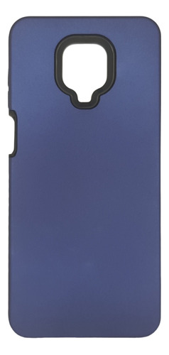 Funda Estuche Rígido Antigolpes Para Redmi Note 9s Azul