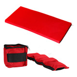 Kit Entrenamiento Colchoneta 1*50*5+par De Tobilleras De 1kg