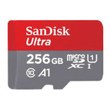 Cartão De Memória 256gb Micro Sd Ultra Classe 10 A1 Sandisk