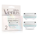 Refil Para Depilar Área Íntima 2 Unidades Venus Gillette