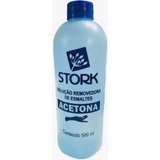 Acetona Removedor De Esmalte De Unhas Stork 500ml Kit C/3 