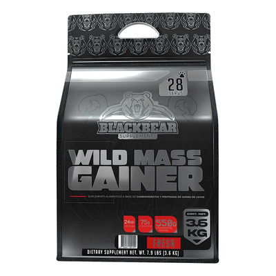 Ganador Wild Mass Gainer Fresa 3.6 Kg Blackbear | MercadoLibre