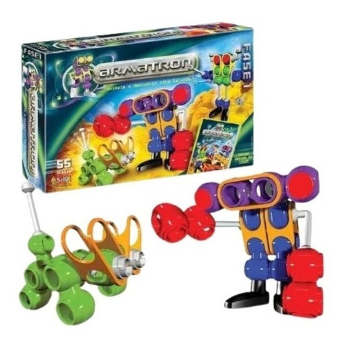 Juego Para Niños Armatron Fase 1 55 Piezas